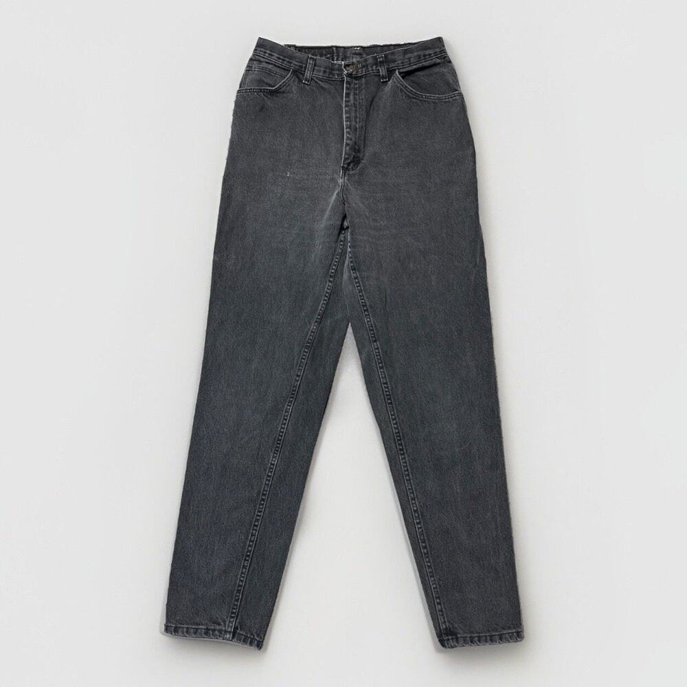 Vintage Gitano‎ Jeans Relaxed Straight Jeans Women's Size 14 Long Black Denim